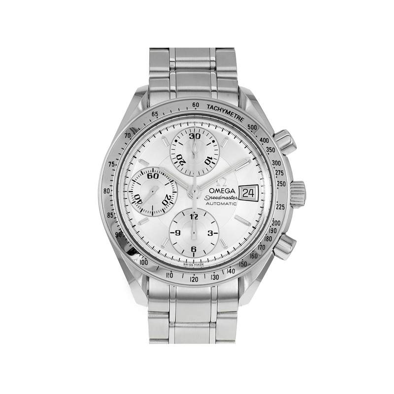 Montre d'occasion OMEGA Speedmaster Date homme automatique bracelet acier - vue 1