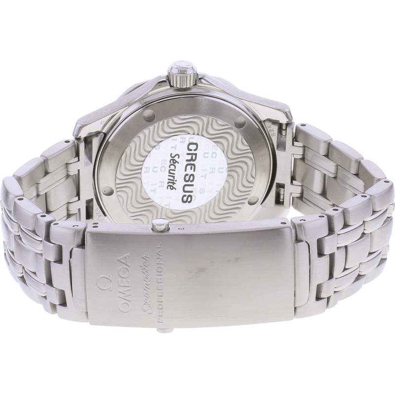 Montre d'occasion OMEGA Seamaster 300 Medium homme quartz bracelet acier - vue 3