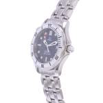 Montre d'occasion OMEGA Seamaster 300 Medium homme quartz bracelet acier - vue D2
