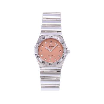 Montre d'occasion OMEGA Constellation femme quartz bracelet acier