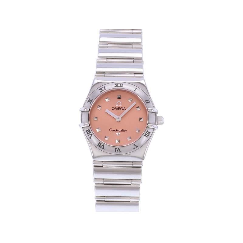 Montre d'occasion OMEGA Constellation femme quartz bracelet acier - vue 1