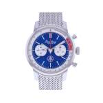 Montre d'occasion BREITLING Top Time Limited Edition Shelby Cobra homme mouvement automatique certifié (cosc) bracelet acier - vue 1