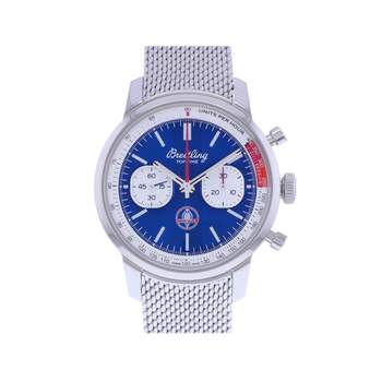 Montre d'occasion BREITLING Top Time Limited Edition Shelby Cobra homme mouvement automatique certifié (cosc) bracelet acier