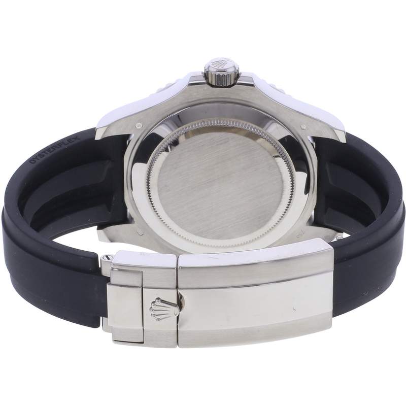 Montre d'occasion ROLEX Yacht-Master 42 homme mouvement automatique certifié (cosc) bracelet oysterflex - vue 3