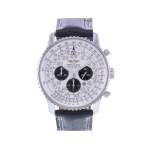 Montre d'occasion BREITLING Navitimer Cosmonaute homme mouvement automatique certifié (cosc) bracelet cuir cresus - vue 1