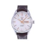 Montre d'occasion TAG HEUER Carrera Calibre 5 homme automatique bracelet cuir d'origine - vue 1