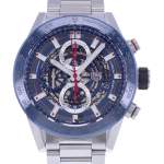 Montre d'occasion TAG HEUER Carrera Heuer 01 homme automatique bracelet acier - vue D1