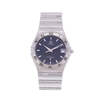 Montre d'occasion OMEGA Constellation femme quartz bracelet acier