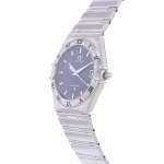 Montre d'occasion OMEGA Constellation femme quartz bracelet acier - vue D2