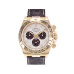 Montre d'occasion ROLEX Cosmograph Daytona Racing homme mouvement automatique certifié (cosc) bracelet cuir cresus - vue 1