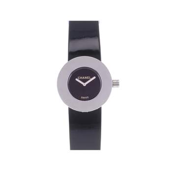 Montre d'occasion CHANEL Ronde femme quartz bracelet cuir d'origine