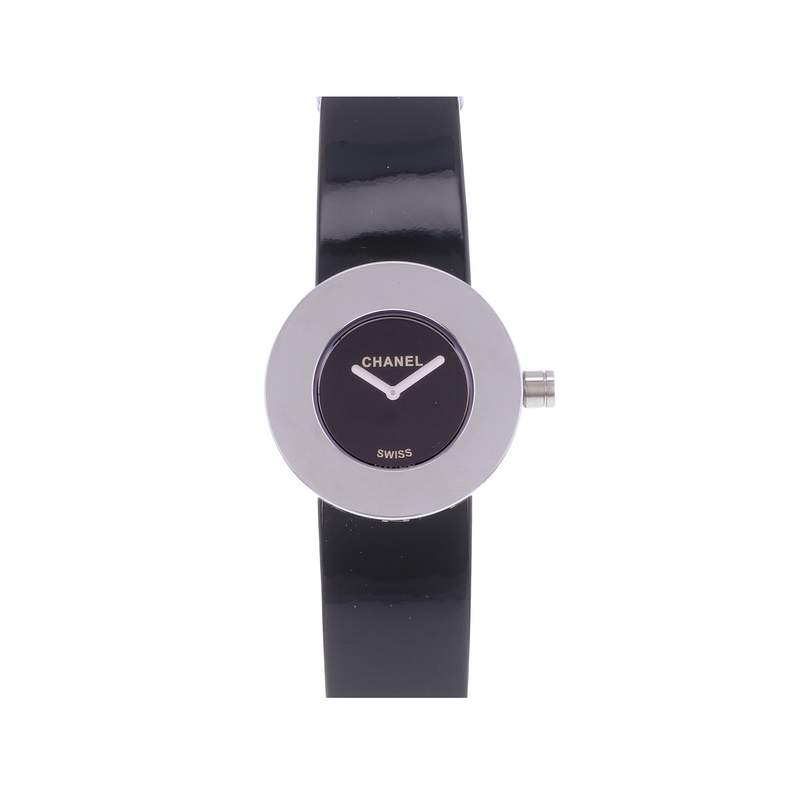Montre d'occasion CHANEL Ronde femme quartz bracelet cuir d'origine - vue 1