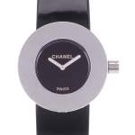 Montre d'occasion CHANEL Ronde femme quartz bracelet cuir d'origine - vue D1