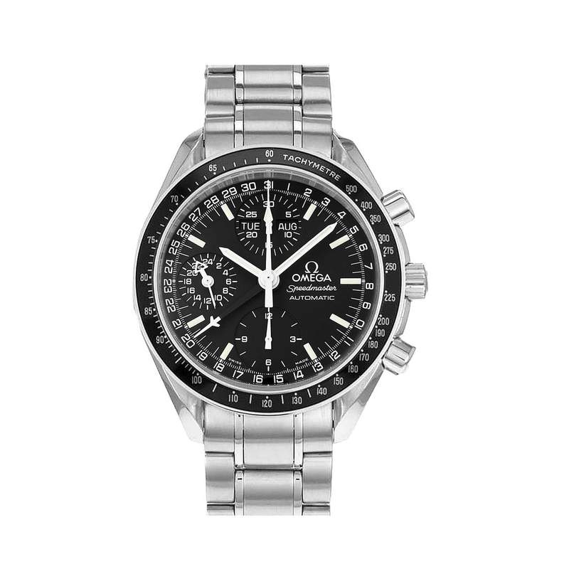 Montre d'occasion OMEGA Speedmaster Day-Date homme automatique bracelet acier - vue 1