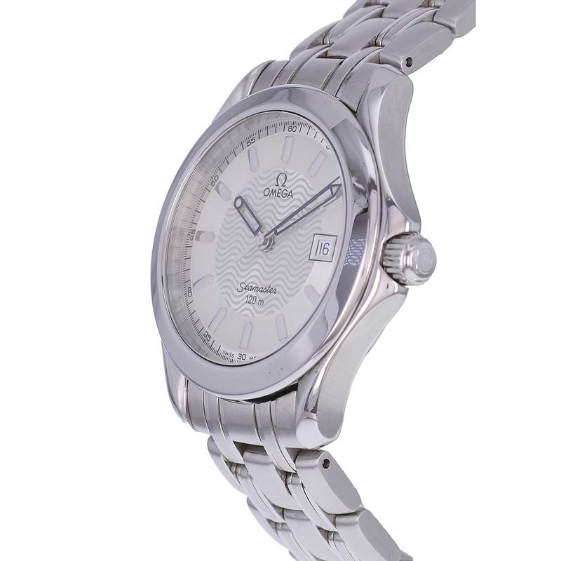 Montre d'occasion OMEGA Seamaster 120 mixte quartz bracelet acier - vue D2