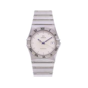 Montre d'occasion OMEGA Constellation mixte quartz bracelet acier