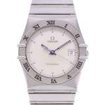 Montre d'occasion OMEGA Constellation mixte quartz bracelet acier - vue D1