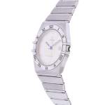 Montre d'occasion OMEGA Constellation mixte quartz bracelet acier - vue D2