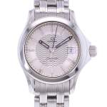 Montre d'occasion OMEGA Seamaster 120 27mm femme quartz bracelet acier - vue D1