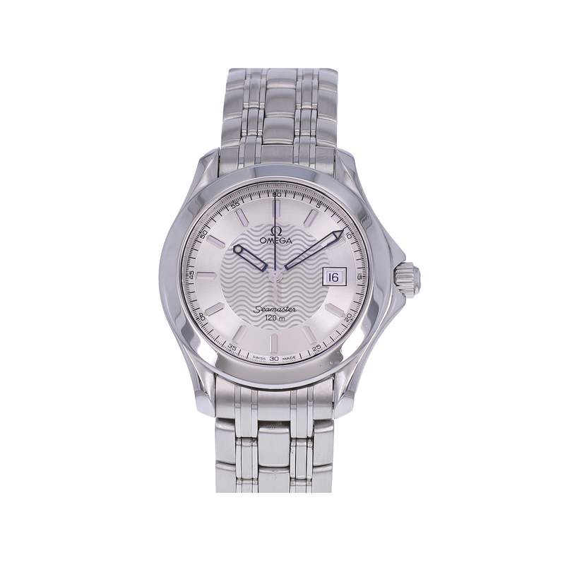 Montre d'occasion OMEGA Seamaster 120 36mm homme quartz bracelet acier - vue 1