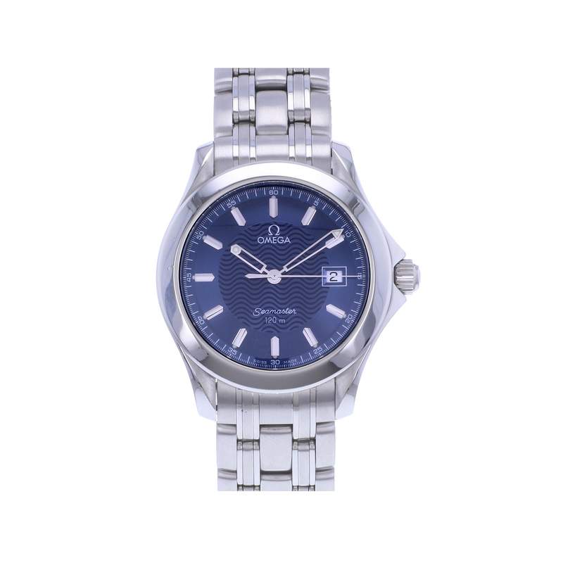 Montre d'occasion OMEGA Seamaster 120 36mm homme quartz bracelet acier - vue 1