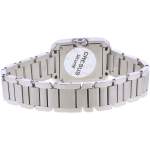 Montre d'occasion CARTIER Tank Anglaise femme quartz bracelet acier - vue 3