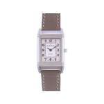 Montre d'occasion JAEGER LECOULTRE Reverso Lady femme quartz bracelet cuir - vue 1