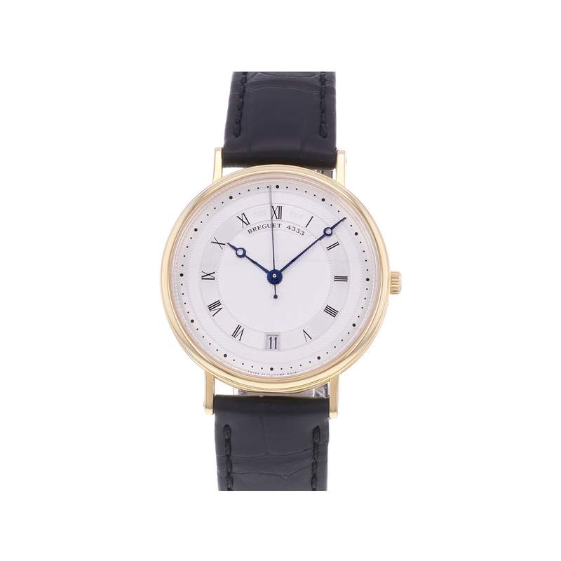 Montre d'occasion BREGUET Classique homme automatique bracelet cuir d'origine - vue 1