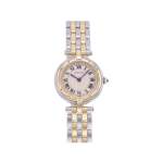 Montre d'occasion CARTIER Panthère Ronde femme quartz bracelet or jaune 750/000 et acier - vue 1