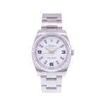 Montre d'occasion ROLEX Air King mixte mouvement automatique certifié (cosc) bracelet acier - vue 1