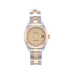 Montre d'occasion ROLEX DateJust Lady femme mouvement automatique certifié (cosc) bracelet or jaune 750/000 et acier - vue 1