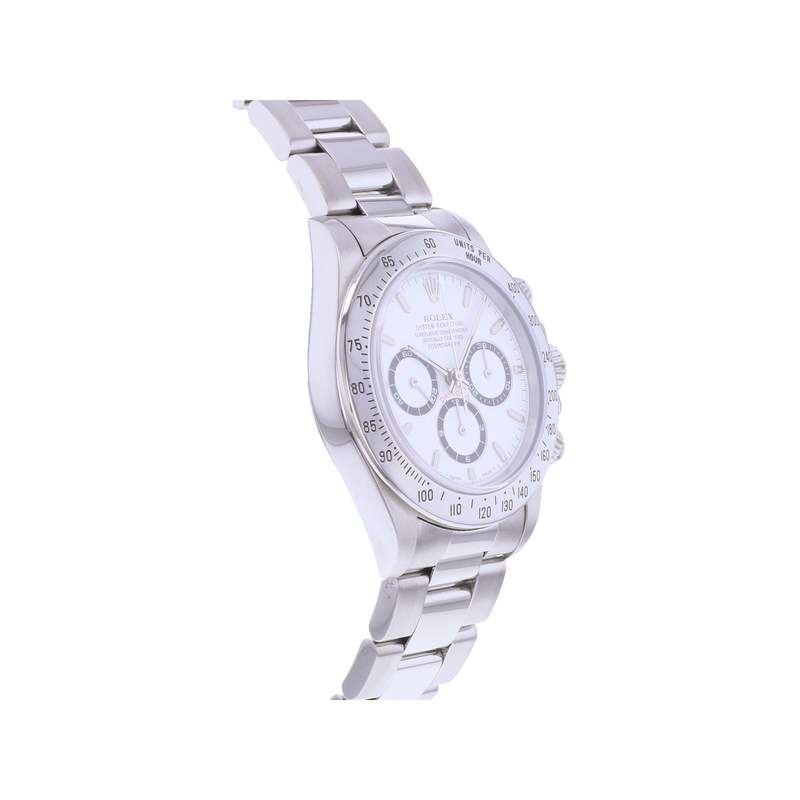 Montre d'occasion ROLEX Cosmograph Daytona Zenith homme mouvement automatique certifié (cosc) bracelet acier - vue 2