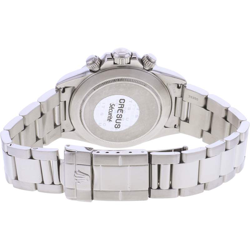 Montre d'occasion ROLEX Cosmograph Daytona Zenith homme mouvement automatique certifié (cosc) bracelet acier - vue 3