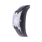 Montre d'occasion HERMES Cape Cod 23mm femme quartz bracelet cuir cresus - vue D2
