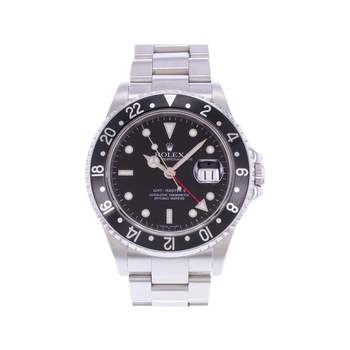 Montre d'occasion ROLEX GMT-Master II homme mouvement automatique certifié (cosc) bracelet acier