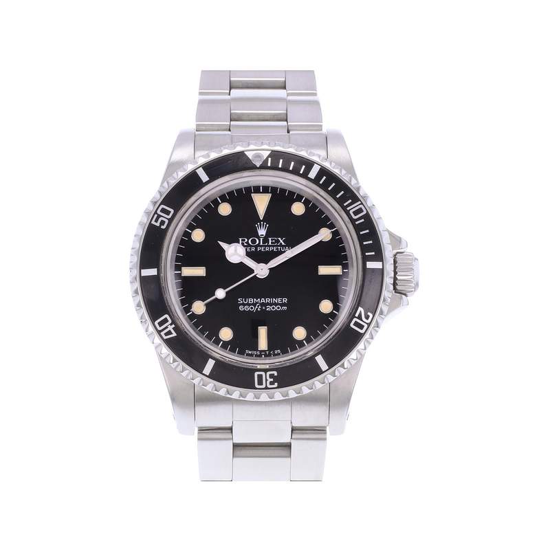 Montre d'occasion ROLEX Submariner Vintage homme automatique bracelet acier - vue 1
