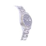Montre d'occasion ROLEX Date Index diamants femme mouvement automatique certifié (cosc) bracelet acier - vue 2