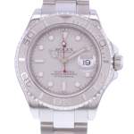 Montre d'occasion ROLEX Yacht-Master homme mouvement automatique certifié (cosc) bracelet acier - vue D1