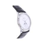 Montre d'occasion JAEGER LECOULTRE Master Ultra Thin Moonphase homme automatique bracelet cuir cresus - vue 2