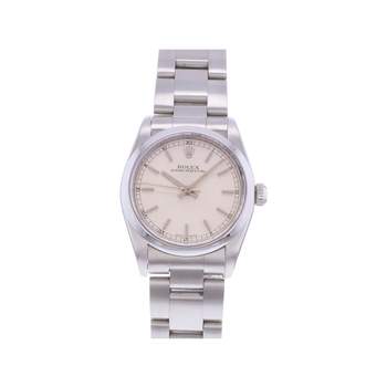 Montre d'occasion ROLEX Oyster Perpetual Medium femme automatique bracelet acier