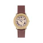 Montre d'occasion CARTIER Must 1800 femme quartz bracelet cuir cresus - vue 1