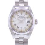 Montre d'occasion ROLEX Oyster Perpetual Date Lady femme automatique bracelet acier - vue D1