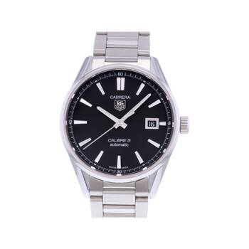 Montre d'occasion TAG HEUER Carrera Calibre 5 homme automatique bracelet acier