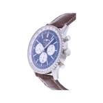 Montre d'occasion BREITLING Navitimer B01 Chronograph homme mouvement automatique certifié (cosc) bracelet cuir cresus - vue D2