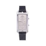Montre d'occasion HERMES Cape Cod Dual Time femme quartz bracelet cuir cresus - vue 1