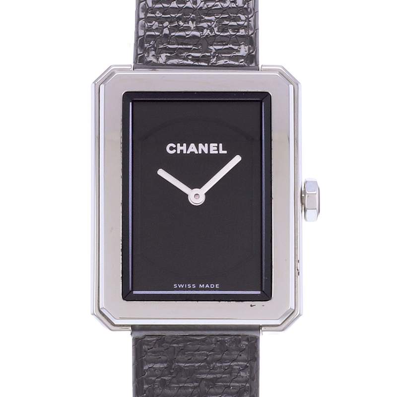 Montre d'occasion CHANEL Boy-Friend Petit Modèle femme quartz bracelet acier - vue D1