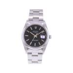 Montre d'occasion ROLEX Date mixte mouvement automatique certifié (cosc) bracelet acier - vue 1