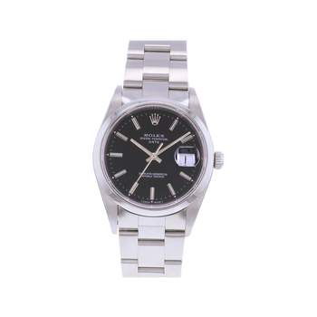 Montre d'occasion ROLEX Date mixte mouvement automatique certifié (cosc) bracelet acier