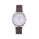 Montre d'occasion HERMES Slim femme quartz bracelet cuir d'origine - vue 1