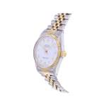 Montre d'occasion ROLEX DateJust 36 homme mouvement automatique certifié (cosc) bracelet or jaune 750/000 et acier - vue D2